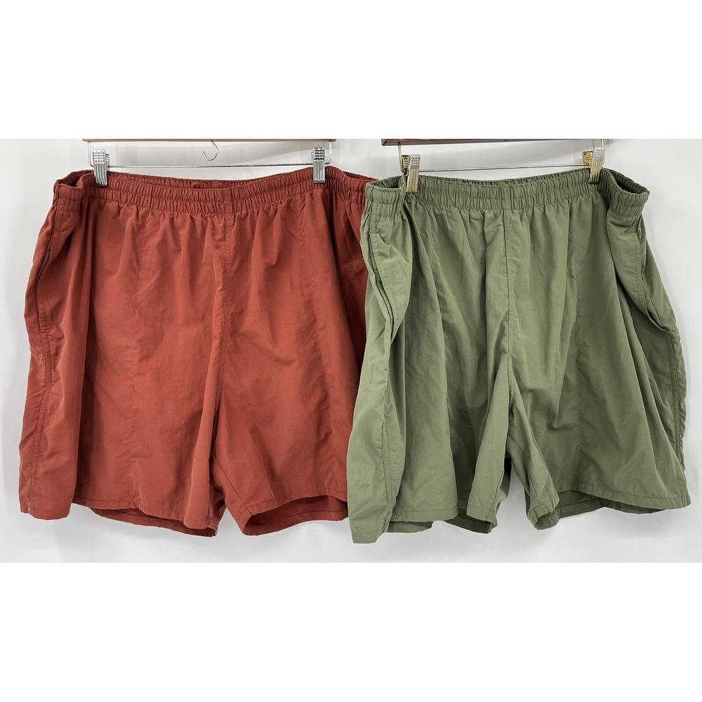 Vintage Woolrich Nylon Swim Shorts Men's 2XL Mesh Lined Drawstring 2 Pair